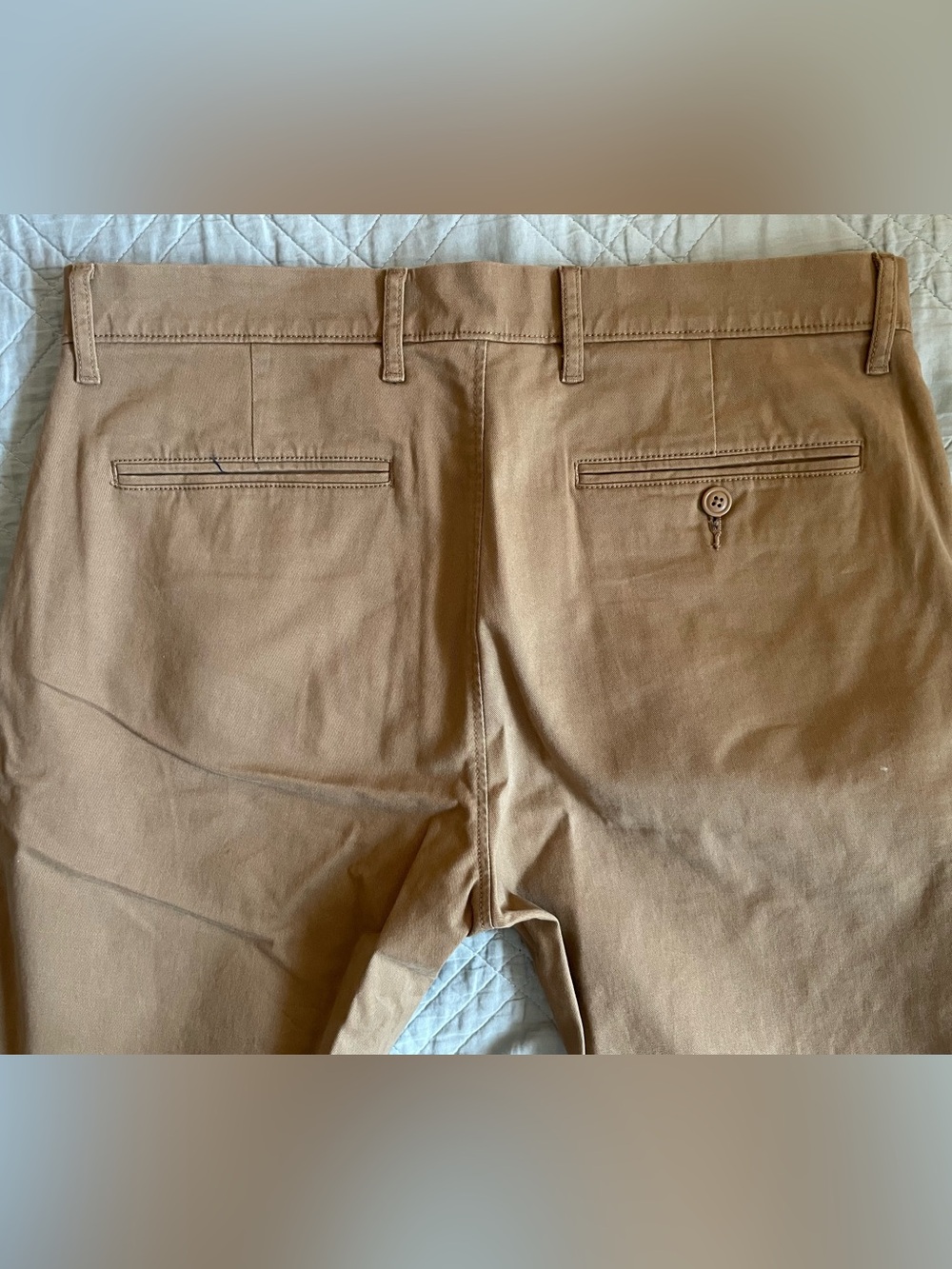 J. CREW 484 Slim-fit stretch chino pant in River Brown Size 32/30 NWD $98 AR885 - Picture 8 of 10